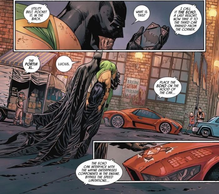 Batman Comic - Batmobile Device