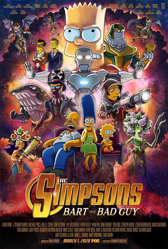 The Simpsons Avengers Parody