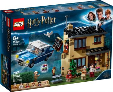 New Harry Potter LEGO Sets - 4 Privet Drive