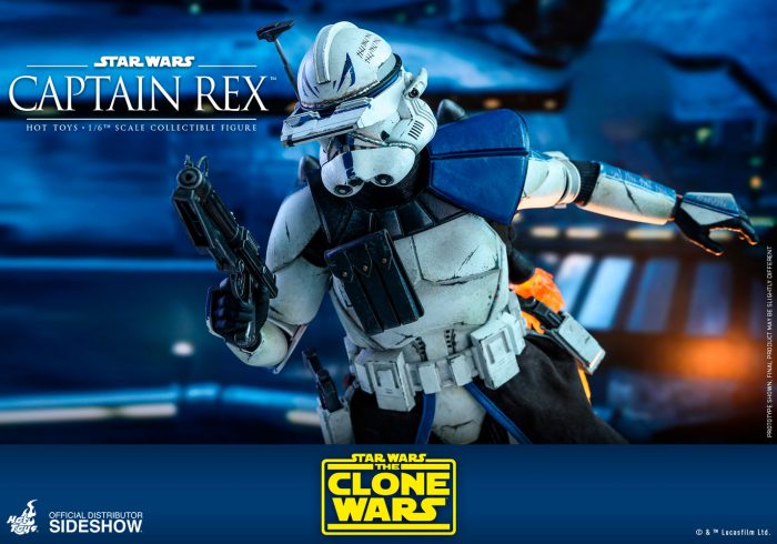 Hot Toys The Clone Wars Captain Rex Figure
