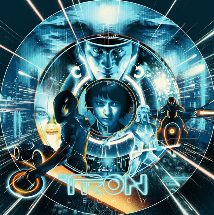 Tron Legacy vinyl cover Mondo