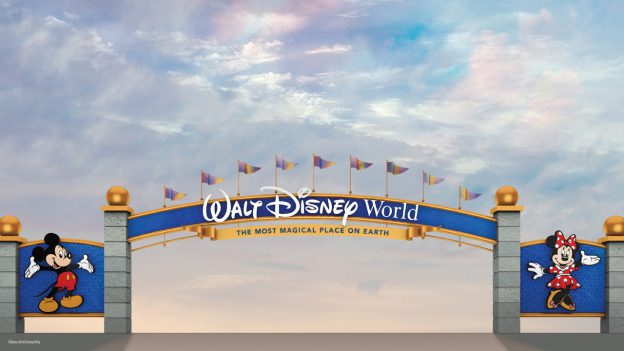 Artist concept of gateway at Walt Disney World Resort