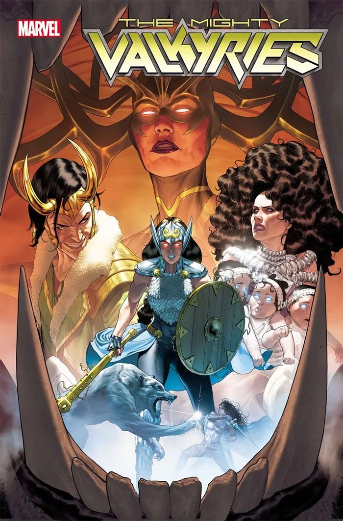 Mighty Valkyries Comic Cover