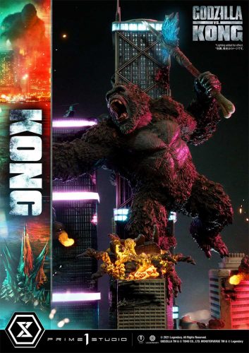 Godzilla vs Kong Diorama Statues